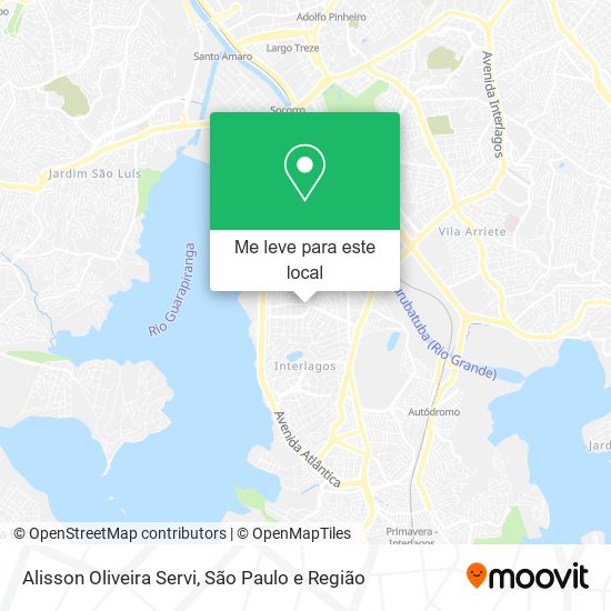 Alisson Oliveira Servi mapa