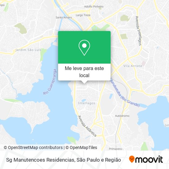 Sg Manutencoes Residencias mapa