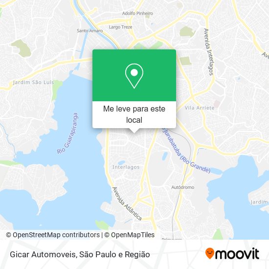 Gicar Automoveis mapa