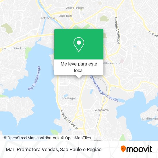 Mari Promotora Vendas mapa