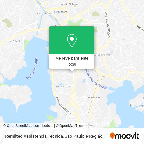 Remiltec Assistencia Tecnica mapa