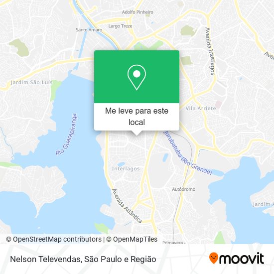 Nelson Televendas mapa