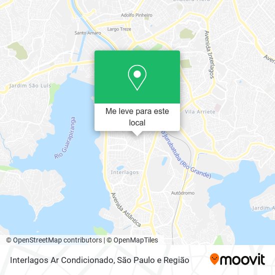 Interlagos Ar Condicionado mapa