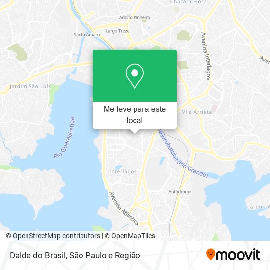 Dalde do Brasil mapa