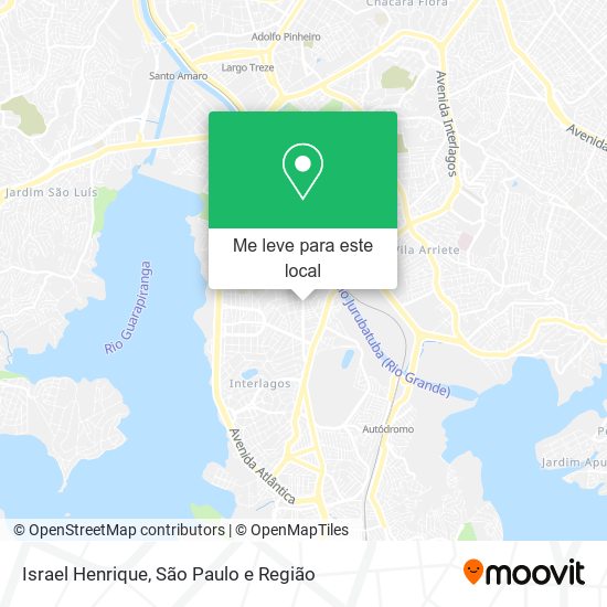 Israel Henrique mapa