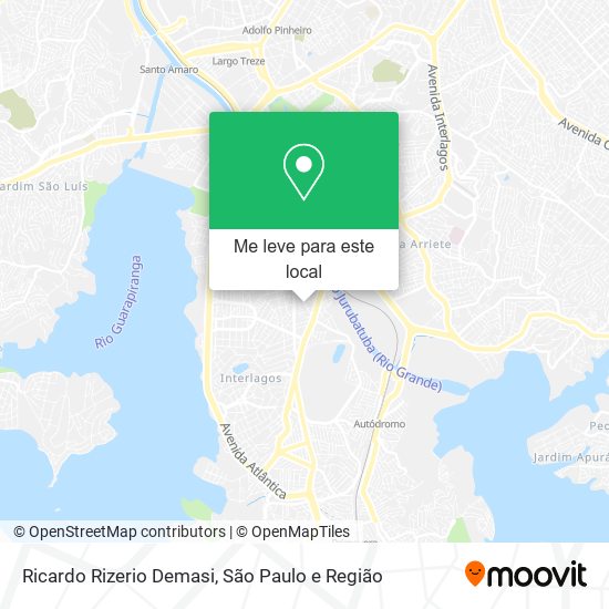 Ricardo Rizerio Demasi mapa