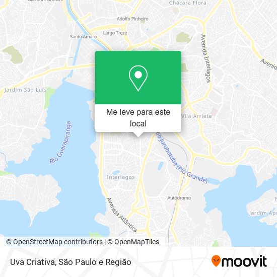 Uva Criativa mapa