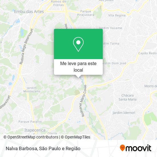 Nalva Barbosa mapa