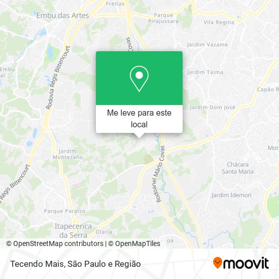 Tecendo Mais mapa