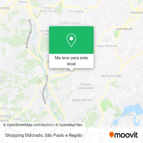 Shopping Eldorado mapa