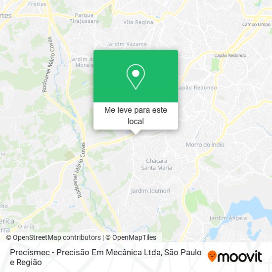 Precismec - Precisão Em Mecânica Ltda mapa