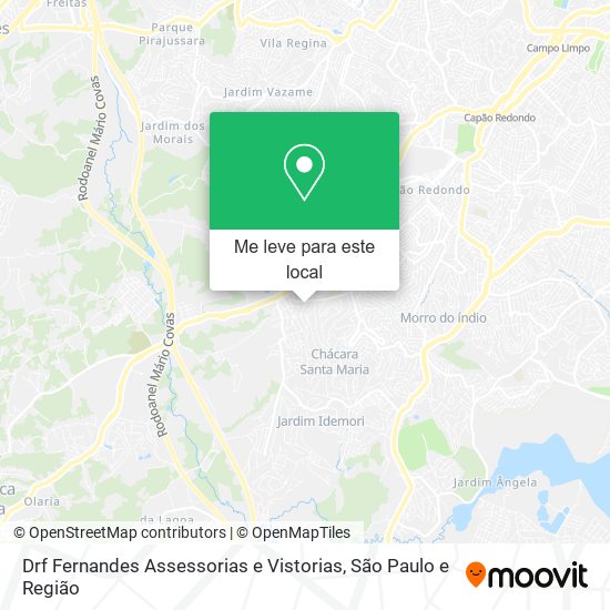 Drf Fernandes Assessorias e Vistorias mapa