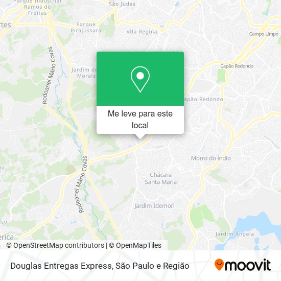 Douglas Entregas Express mapa
