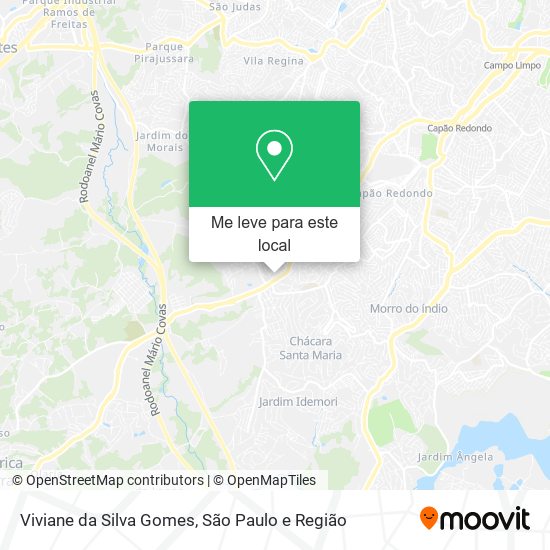 Viviane da Silva Gomes mapa