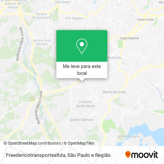 Freedericotransportesltda mapa