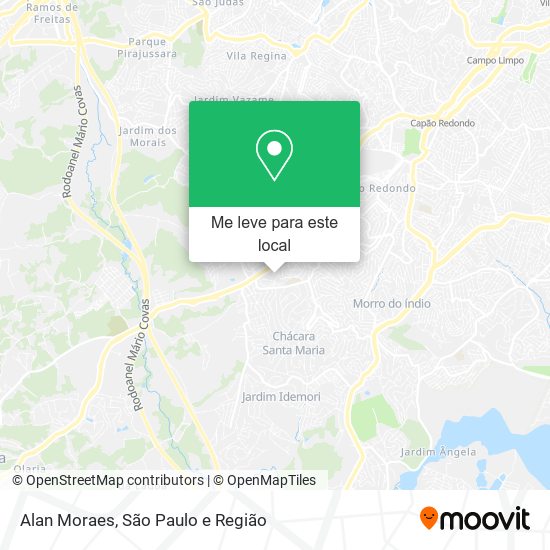 Alan Moraes mapa