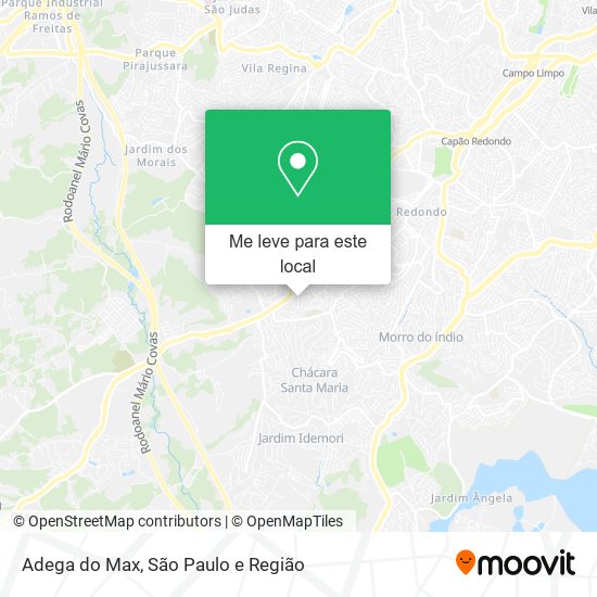 Adega do Max mapa