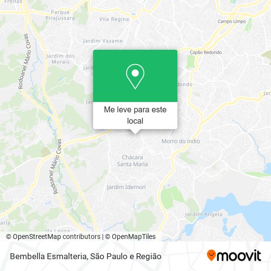 Bembella Esmalteria mapa