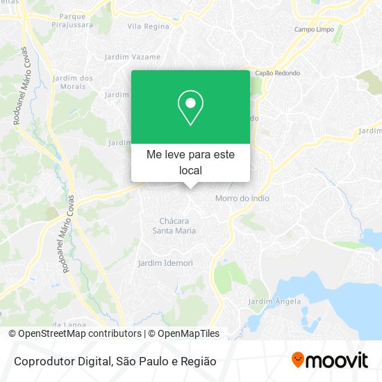 Coprodutor Digital mapa