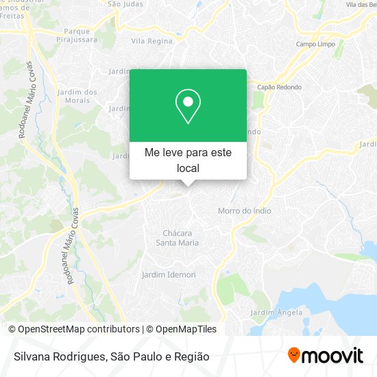 Silvana Rodrigues mapa