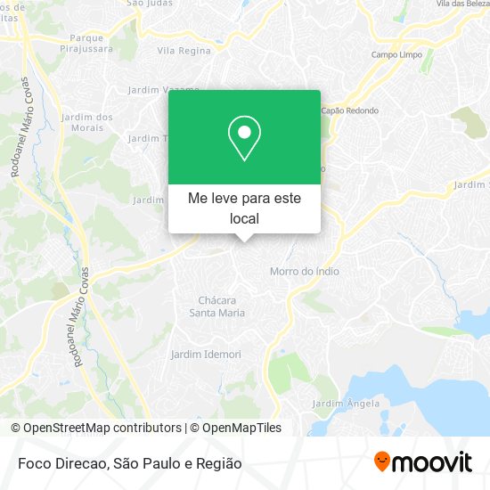 Foco Direcao mapa