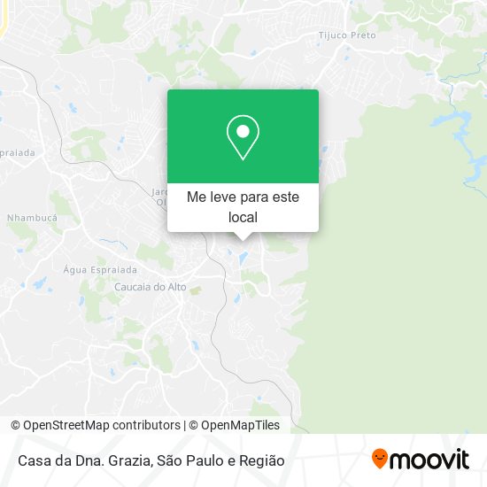 Casa da Dna. Grazia mapa