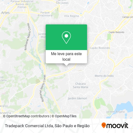 Tradepack Comercial Ltda mapa