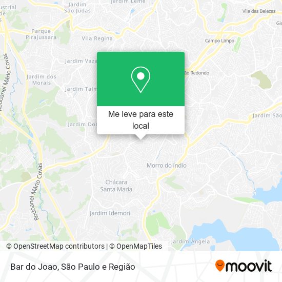 Bar do Joao mapa