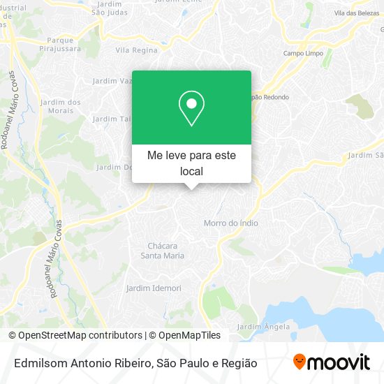 Edmilsom Antonio Ribeiro mapa