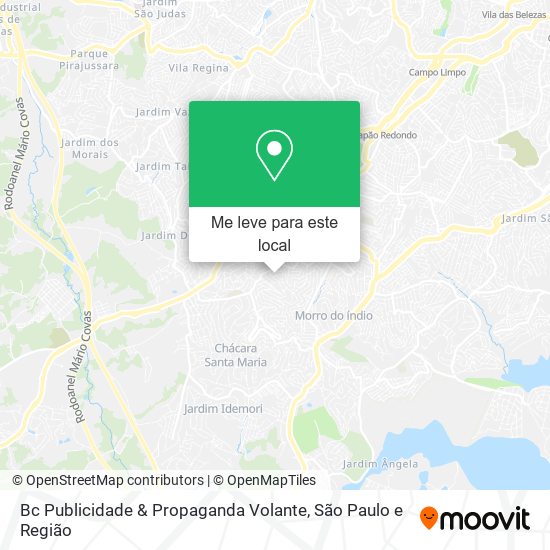 Bc Publicidade & Propaganda Volante mapa