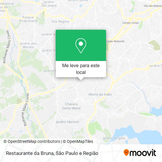 Restaurante da Bruna mapa