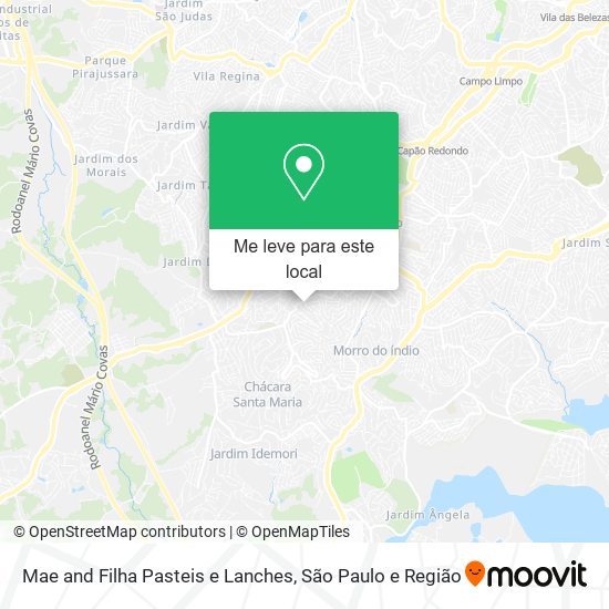 Mae and Filha Pasteis e Lanches mapa