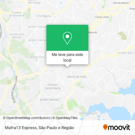 Mafra13 Express mapa