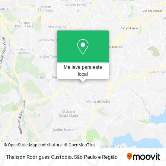 Thalison Rodrigues Custodio mapa
