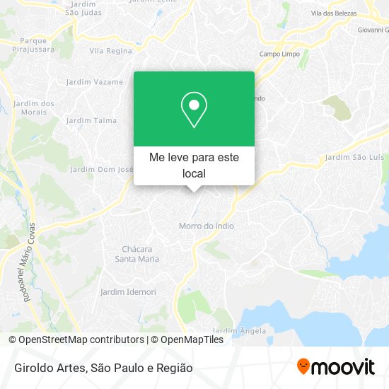 Giroldo Artes mapa