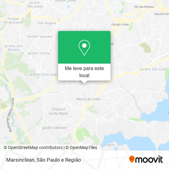 Marsinclean mapa