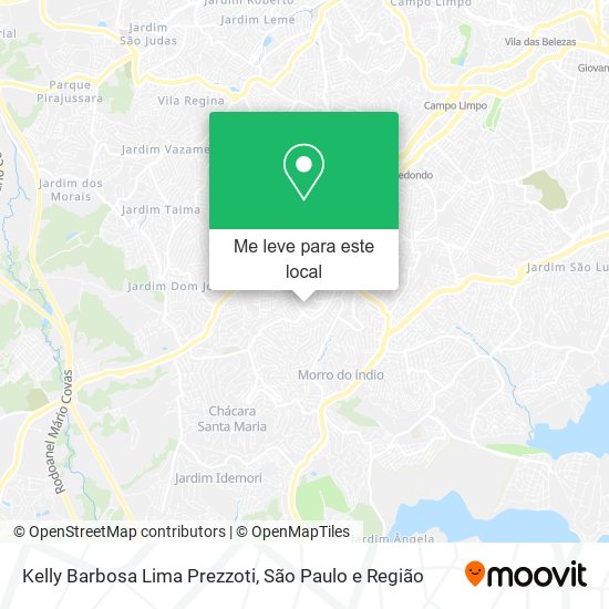Kelly Barbosa Lima Prezzoti mapa