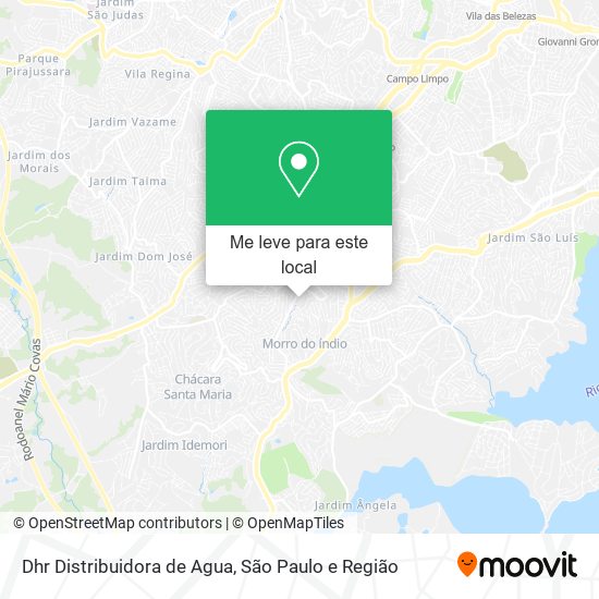 Dhr Distribuidora de Agua mapa