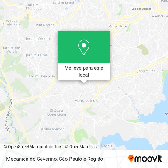 Mecanica do Severino mapa