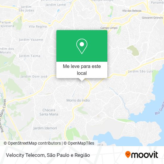 Velocity Telecom mapa