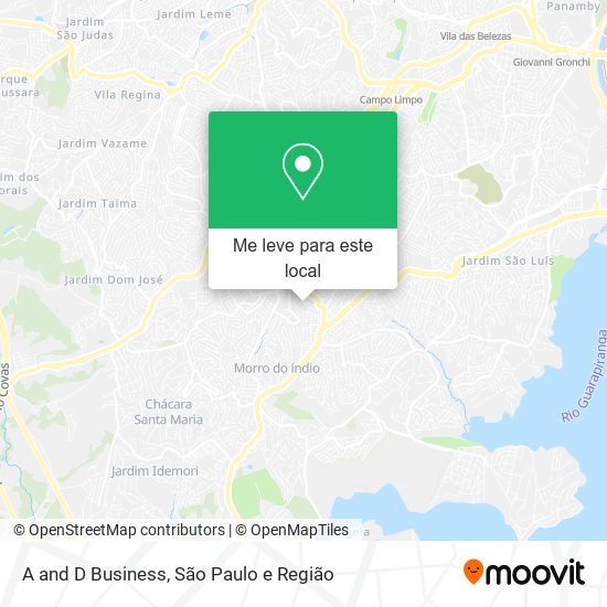 A and D Business mapa