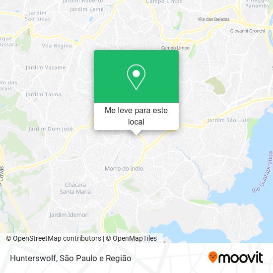 Hunterswolf mapa