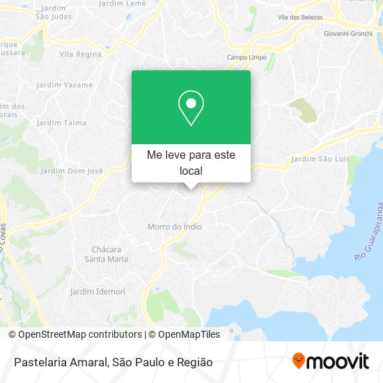 Pastelaria Amaral mapa