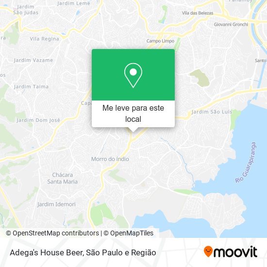 Adega's House Beer mapa