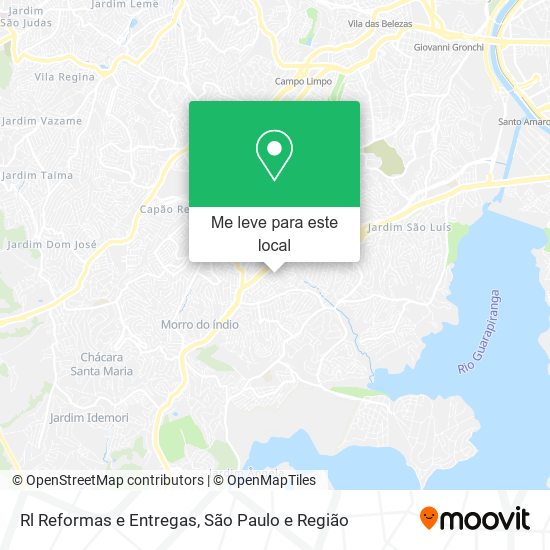 Rl Reformas e Entregas mapa