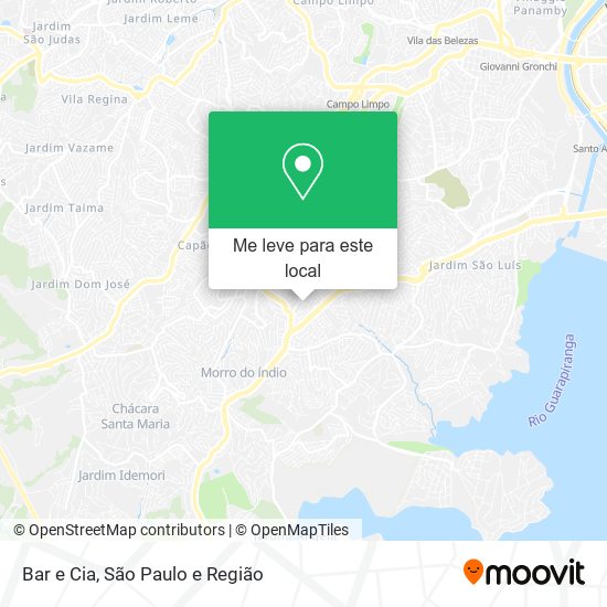 Bar e Cia mapa