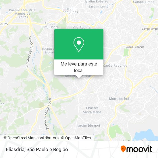 Eliasdria mapa