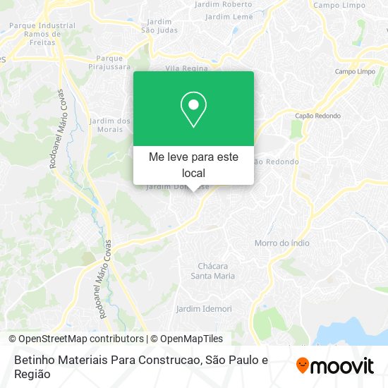 Betinho Materiais Para Construcao mapa