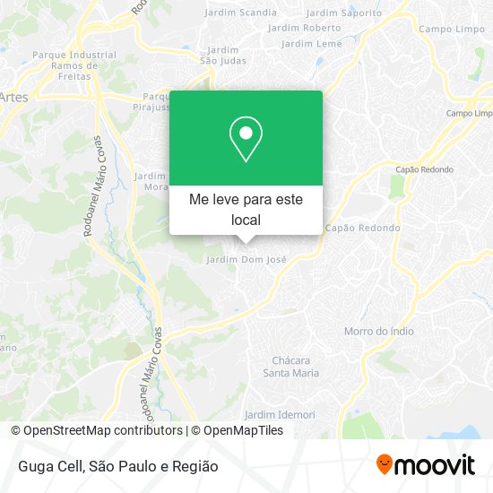 Guga Cell mapa