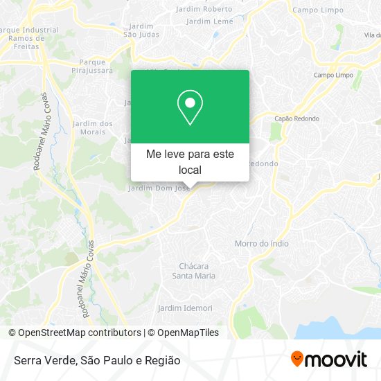 Serra Verde mapa